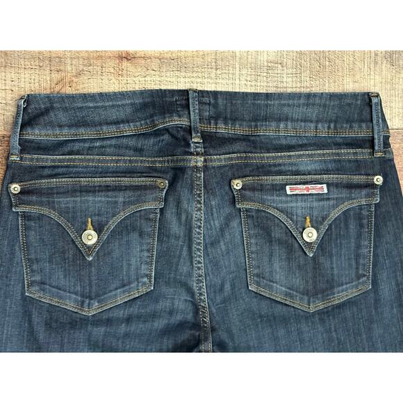 Hudson Beth Baby Boot Jeans Women’s Sz 30 x 34 Medium Wash Bootcut Flap Pockets - Picture 12 of 12